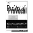 HARMAN PROVOCAL Owners Manual